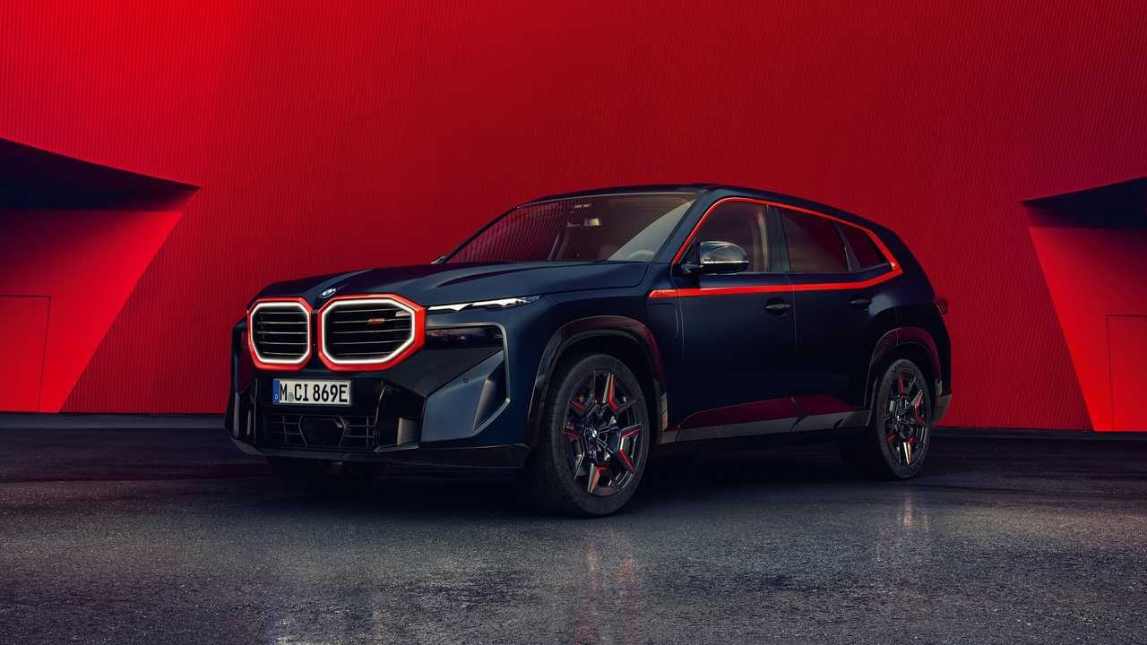 BMW XM Label Red - "предварительная заявка" на участие в Pikes Peak ...